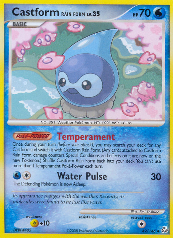 Legends Awakened Castform Rain Form #49/146